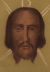 Lighed med Jesus Kristus: Fra kirken St Silvestro, Rom (chromolitho) af European School