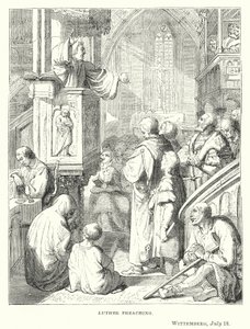 Luther-prædiken, Wittemberg, 18. juli af European School