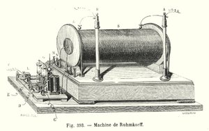 Machine de Ruhmkorff (gravering) af European School