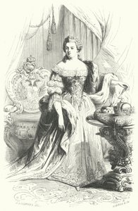 Maria Theresa af Østrig, hellig romersk kejserinde (gravering) af European School