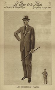 Herremode omkring 1930