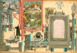 Side fra Sammelsurium Volume I (trykt materiale) af European School