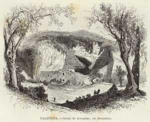 Palæstina, Jeremias grotte, i Jerusalem af European School