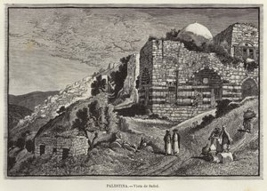 Palæstina, Udsigt over Safed af European School