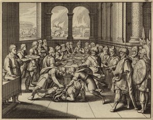 Lignelse om bryllupsfesten (gravering) af European School