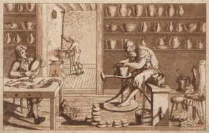 Keramik (litho) af European School