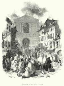 Generalstaternes procession (gravering) af European School