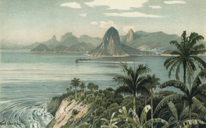 Rio de Janeiro, Brasilien (farve litho) af European School
