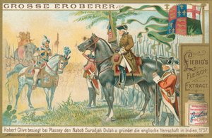 Robert Clive (chromolitho) af European School