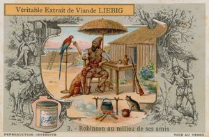 Robinson Crusoe med alle sine venner af European School
