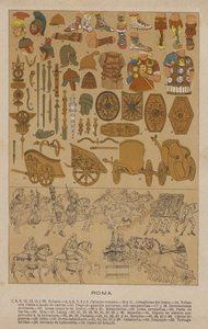 Roma (farve litho) af European School