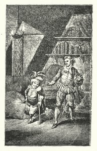 Scene fra Der krumme Teufel (Den haltende djævel), den første opera af Joseph Haydn (gravering) af European School