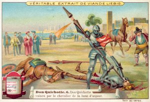 Scene fra Don Quixote (chromolitho) af European School