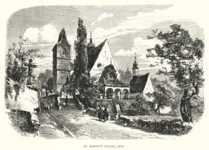 St Martins Kapel, Zug (gravering) af European School