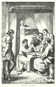 St Paul i Rom (gravering) af European School