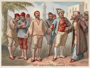 St Vincent de Paul solgt som slave i Tunis af European School