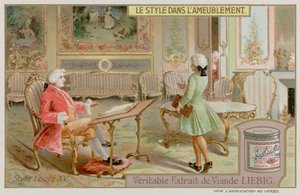 Stil af kong Louis XV af European School