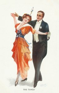 Tango (farvelitografi) af European School
