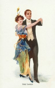 Tango (farvelitografi) af European School