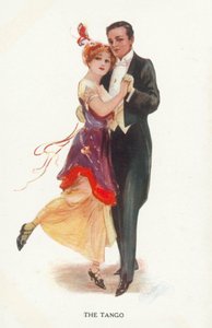Tango (farvelitografi) af European School