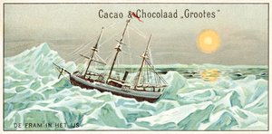 Farmen i isen (chromolitho) af European School