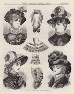 The Latest Chapeaux, Coiffure, and Lingeriedani af European School