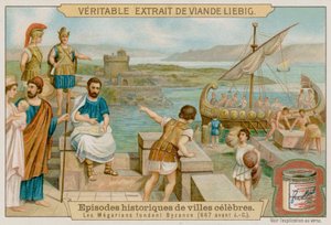 Megarerne fandt Byzans i 667 f.Kr af European School