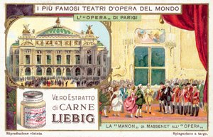 Paris Opera (chromolitho) af European School