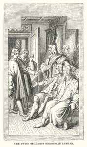 De schweiziske studerende genkender Luther af European School