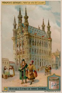 Rådhuset i Leuven i Belgien af European School