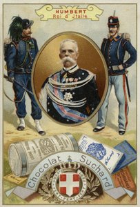 Umberto I, konge af Italien af European School