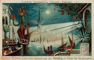 Venedig (chromolitho) af European School