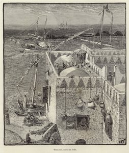 Udsigt over Jaffa havn af European School