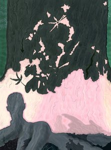 My Shadow On Tree, Brooklyn (digital kunst) af Evan Sklar