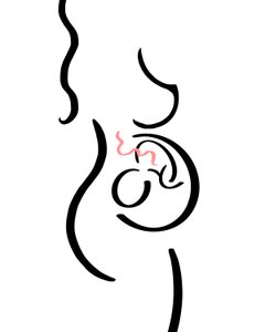 Gravid (digital kunst) af Evan Sklar