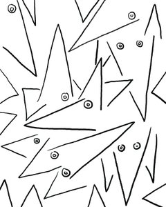 Too Many Dogs, ca. 2020-24 (digital kunst) af Evan Sklar