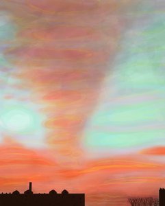 View Across Brooklyn (digital kunst) af Evan Sklar