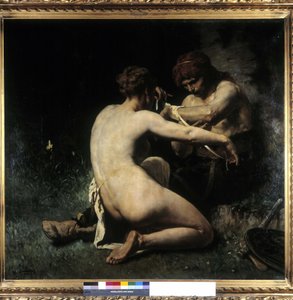 Gallerne gør ondt (olie på lærred)