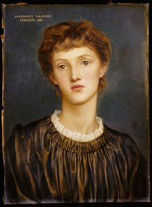 Portræt af Margaret Rawlins, 1883 af Evelyn De Morgan