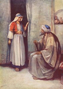 Elisha The Visitor (farvelitografi) af Evelyn Stuart Hardy
