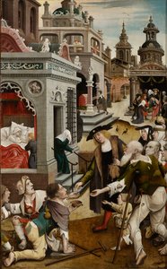 Scene fra Saint Rochs liv, 1517.