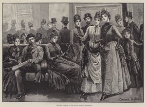 Country Cousins på Royal Academy Exhibition af Everard Hopkins