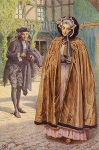 Illustration til A Sentimental Journey af Laurence Sterne