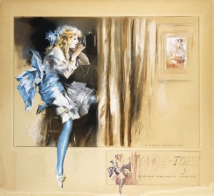 Lametta-tæer af Everett Shinn