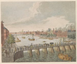 Udsigt over Binnen-Amstel, ca. 1810-1813 Vue de l