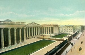 British Museum, omkring 1900-tallet.