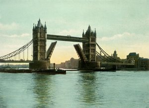 Tower Bridge, ca. 1900-tallet.