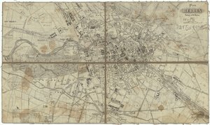 Plan for Berlin af F.H. Morin