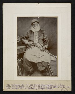 Sir Mir Ali Murad Khan Taipur III, hersker over Khaipur-staten af F.L. Wadhumal
