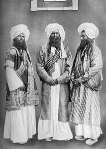 Tre Balochi-høvdinge, 1902